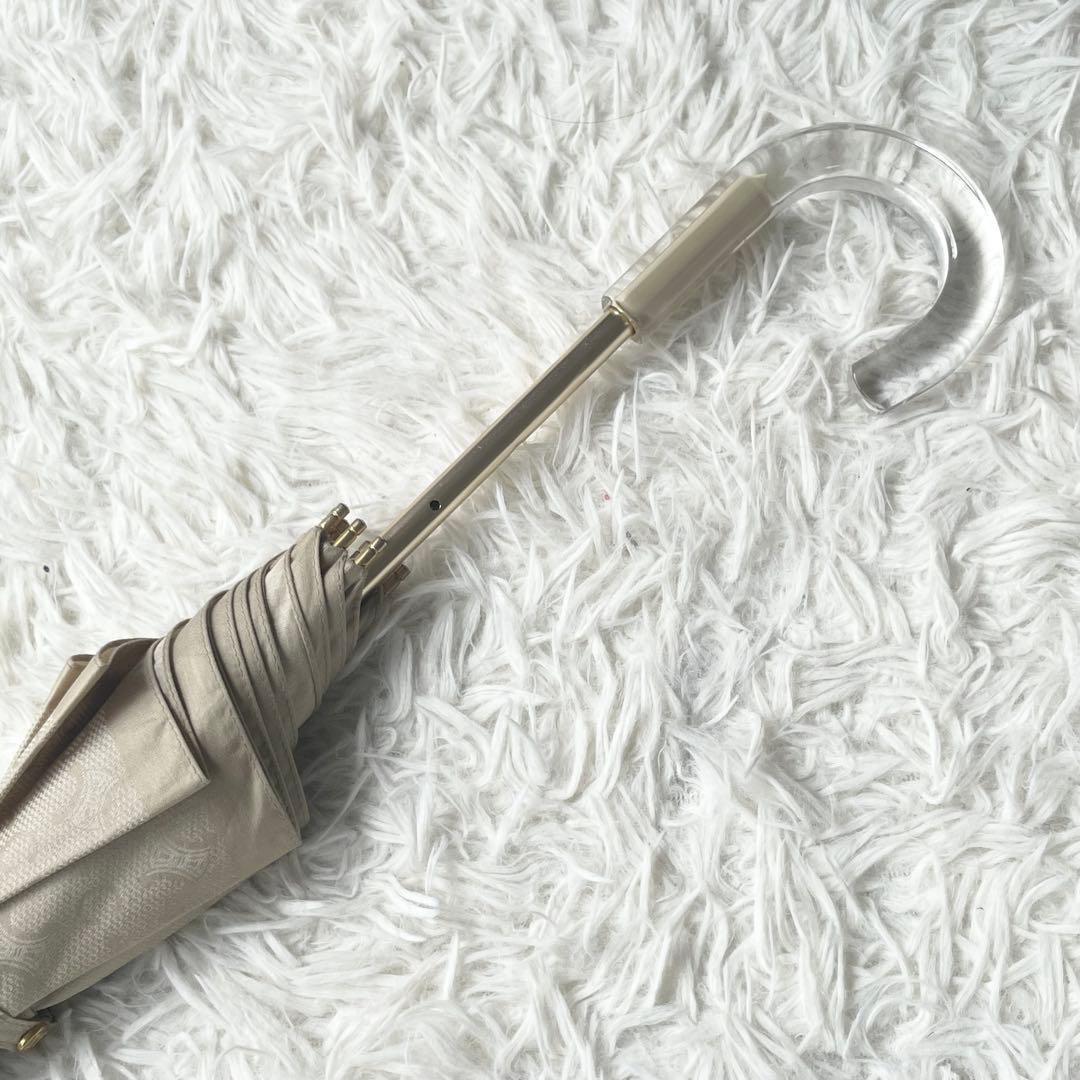 【eiko】CELINE セリーヌ 長傘 Cマカダム ブラゾン 伸縮