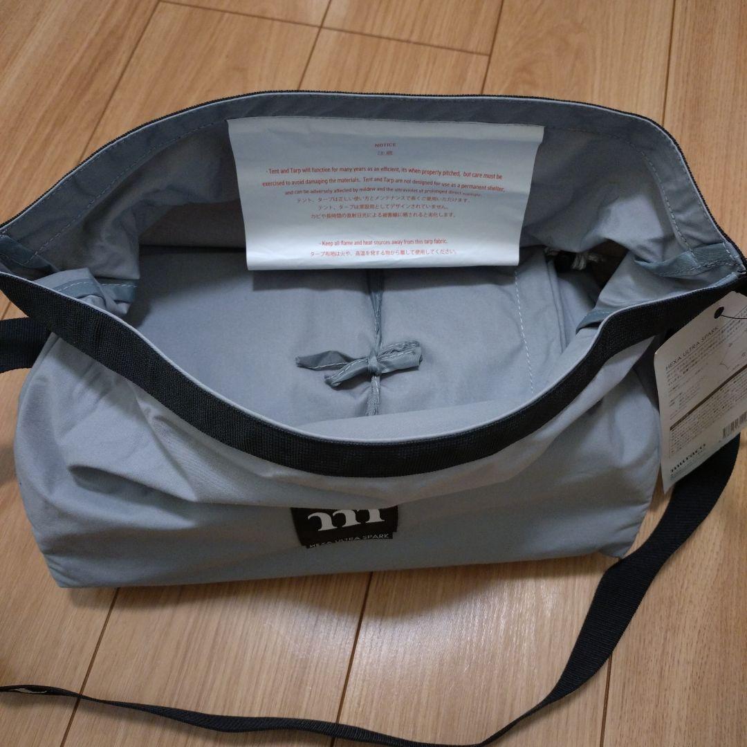 muracoムラコ タープHEXA ULTRA SPARK ロックグレー 2人用