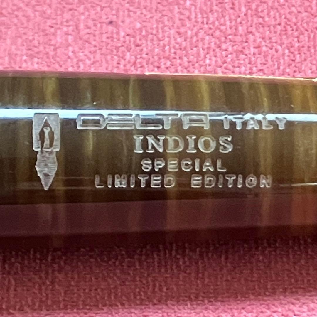 【限定値下げ】未使用品 デルタ INDIOS 18K F 1KS