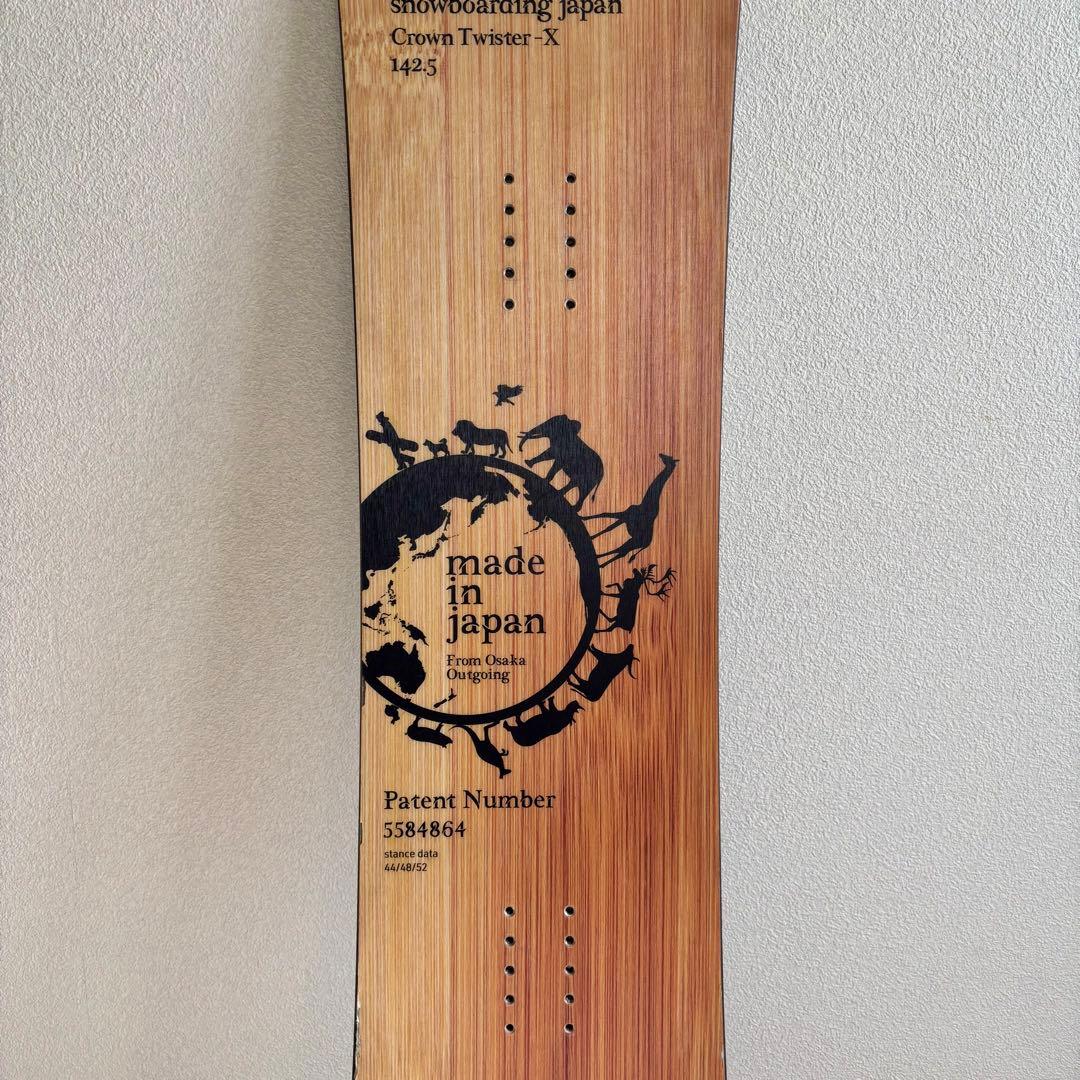スノーボード Noah Crown Twister X 22-23 142.5cm