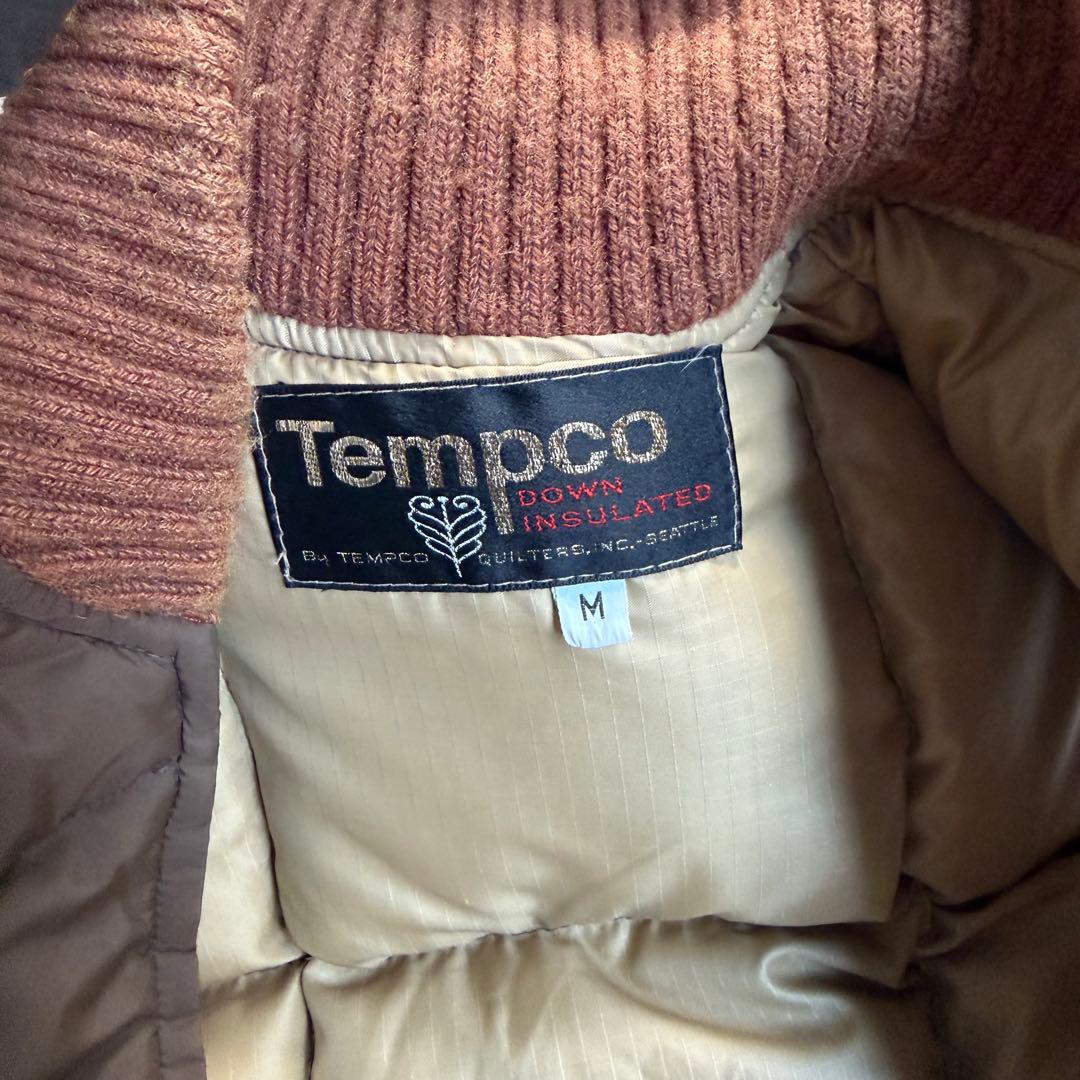 70's \"TEMPCO\"  Down Vest グースダウンベスト
