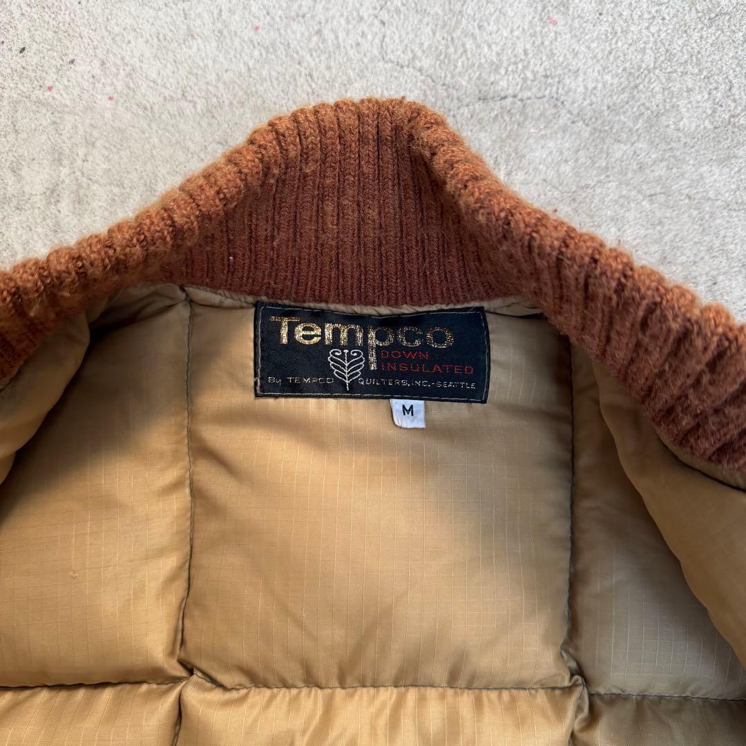 70's \"TEMPCO\"  Down Vest グースダウンベスト
