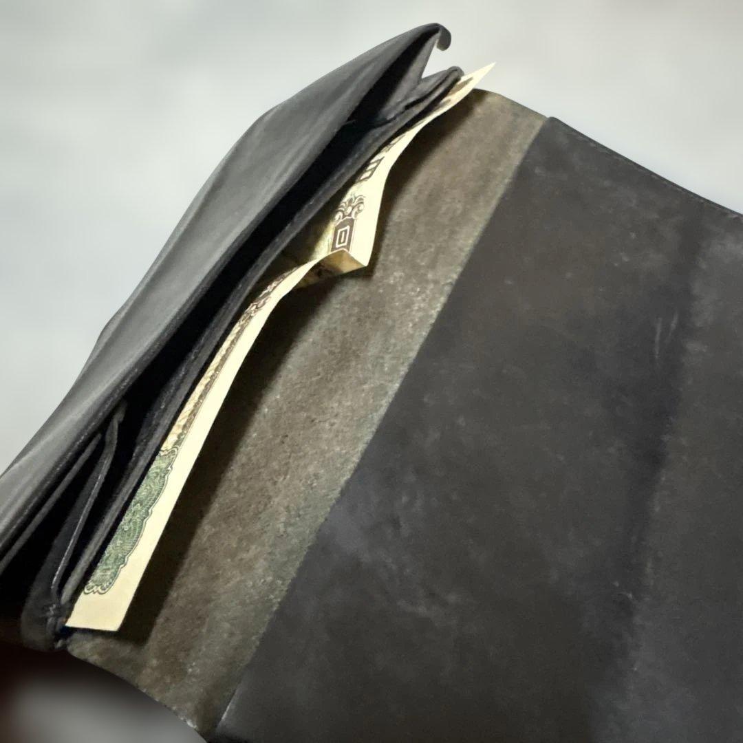 点と線　usuha-long 長財布