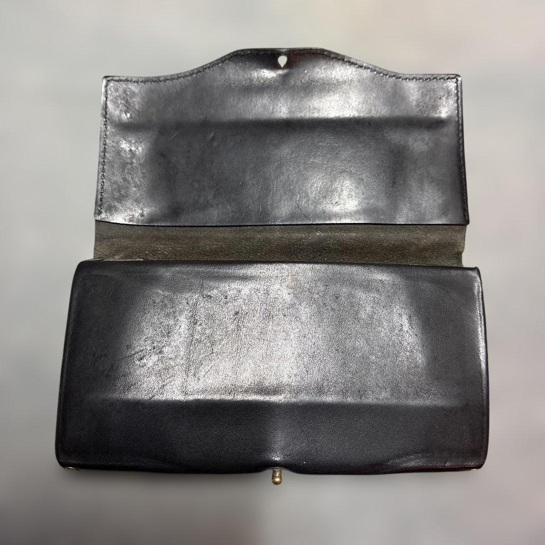 点と線　usuha-long 長財布