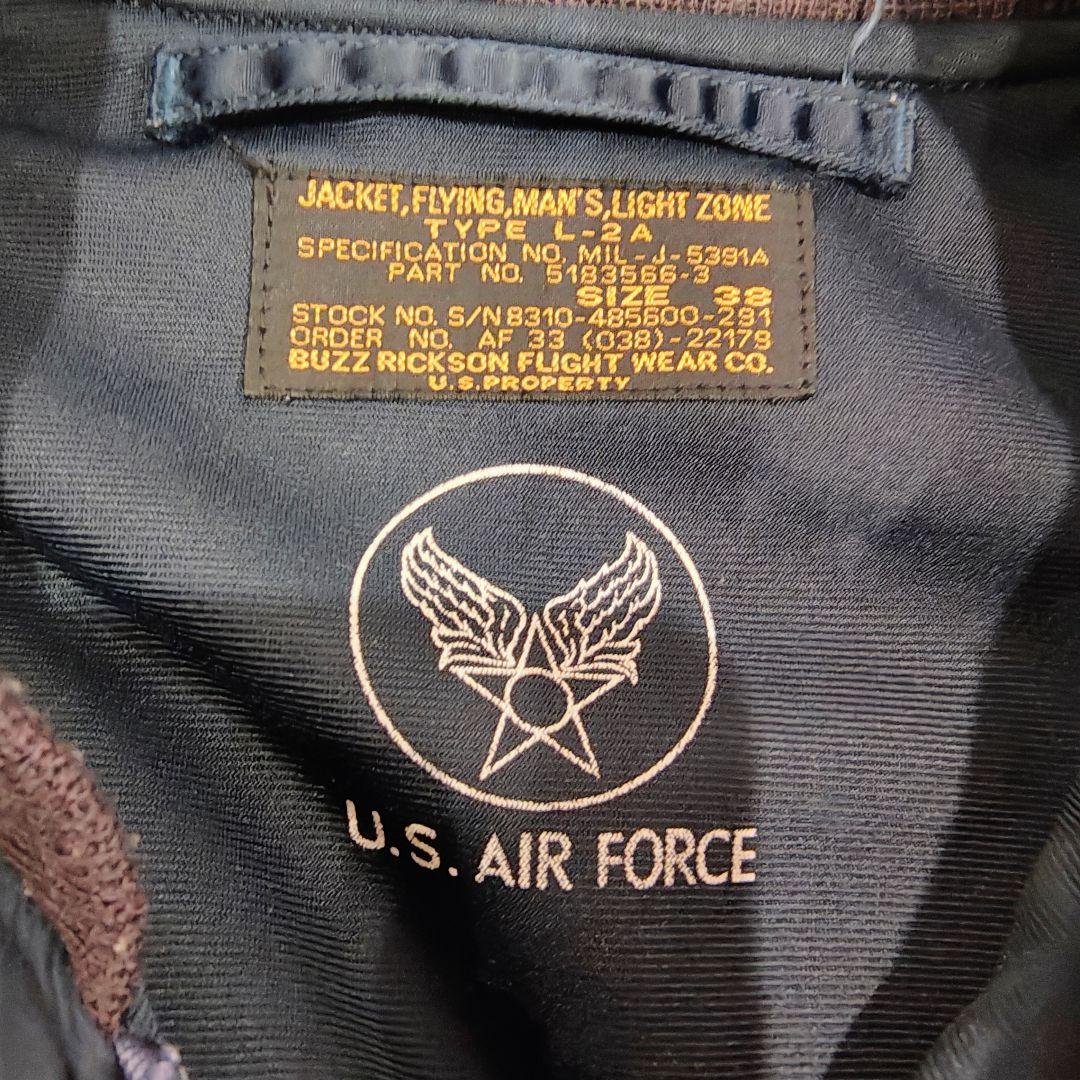 BUZZ RICKSON’S L-2A フライトジャケット 米空軍仕様サイズ38