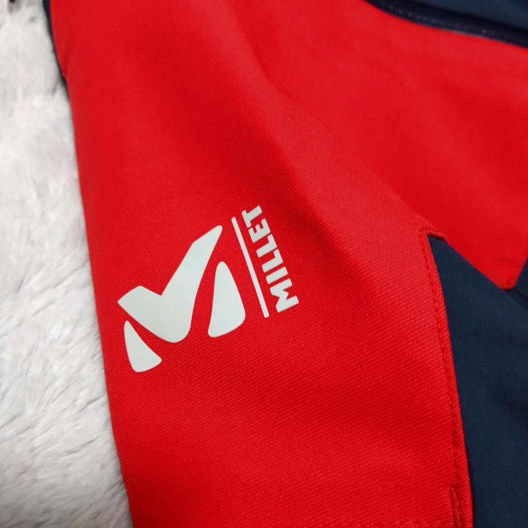 ミレー　MILLET　スキーウェアＭ　サスペンダー　デカロゴ　MIV9222