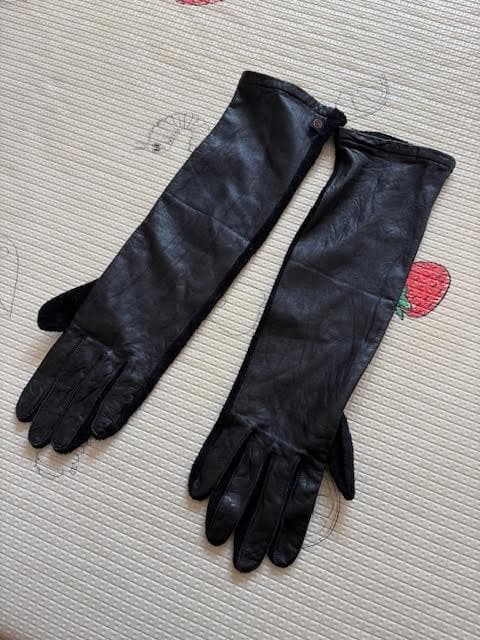 アンダーカバー スウェードレザー 切替え グローブ 手袋