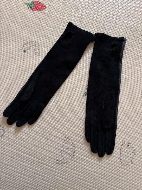 アンダーカバー スウェードレザー 切替え グローブ 手袋