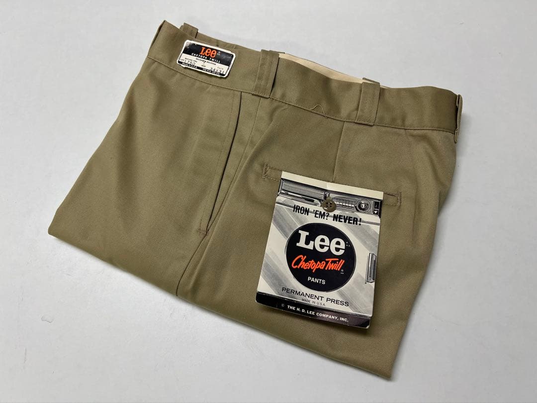 v*n様 60年前 デッドストック LEE CHETOPA 三角マチ TALON