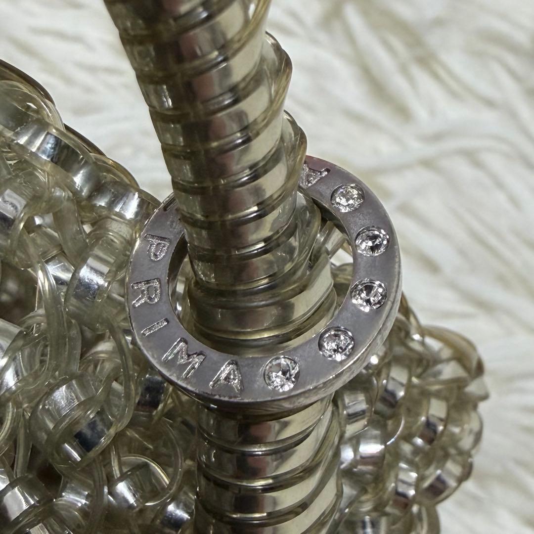 【美品】ANTEPRIMA スタンダード　ラウンド　ワイヤーバック　縦型