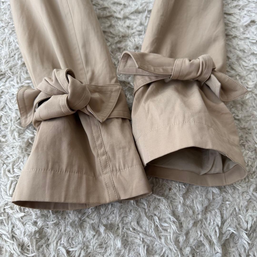 ルネ Rene ワンピース ロングコート ベルテッドコート ギャザー プリーツ