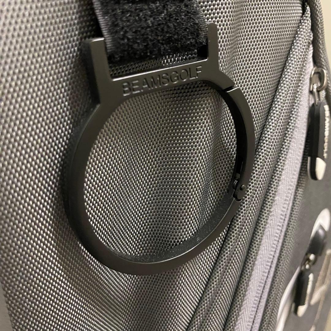BEAMS GOLF スタンドキャディバッグ 4 グレー