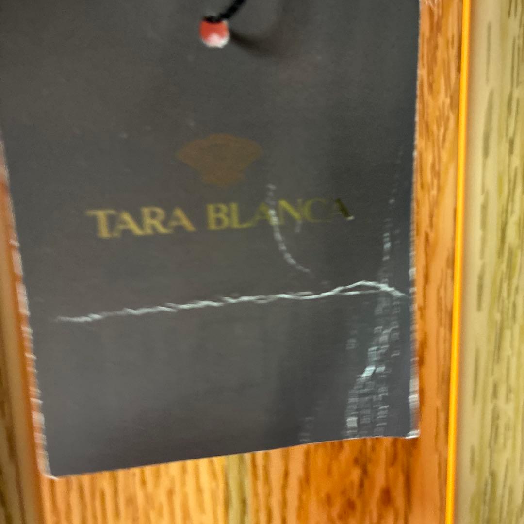 TARA BLANCA 新品未使用 タグ付シルクウール 大判　総刺繍　袋付き