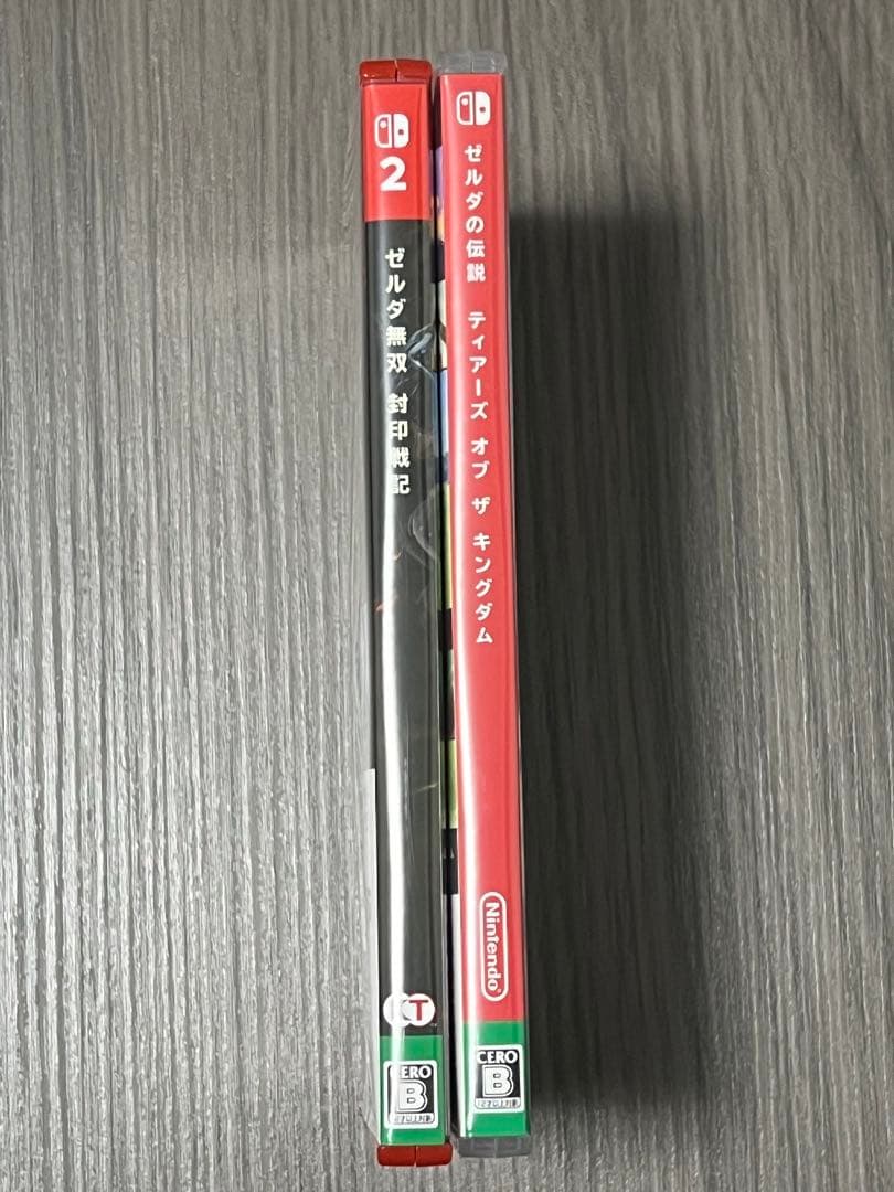 ゼルダ無双 封印戦記 & ゼルダの伝説ティアーズオブザキングダム　２本セット