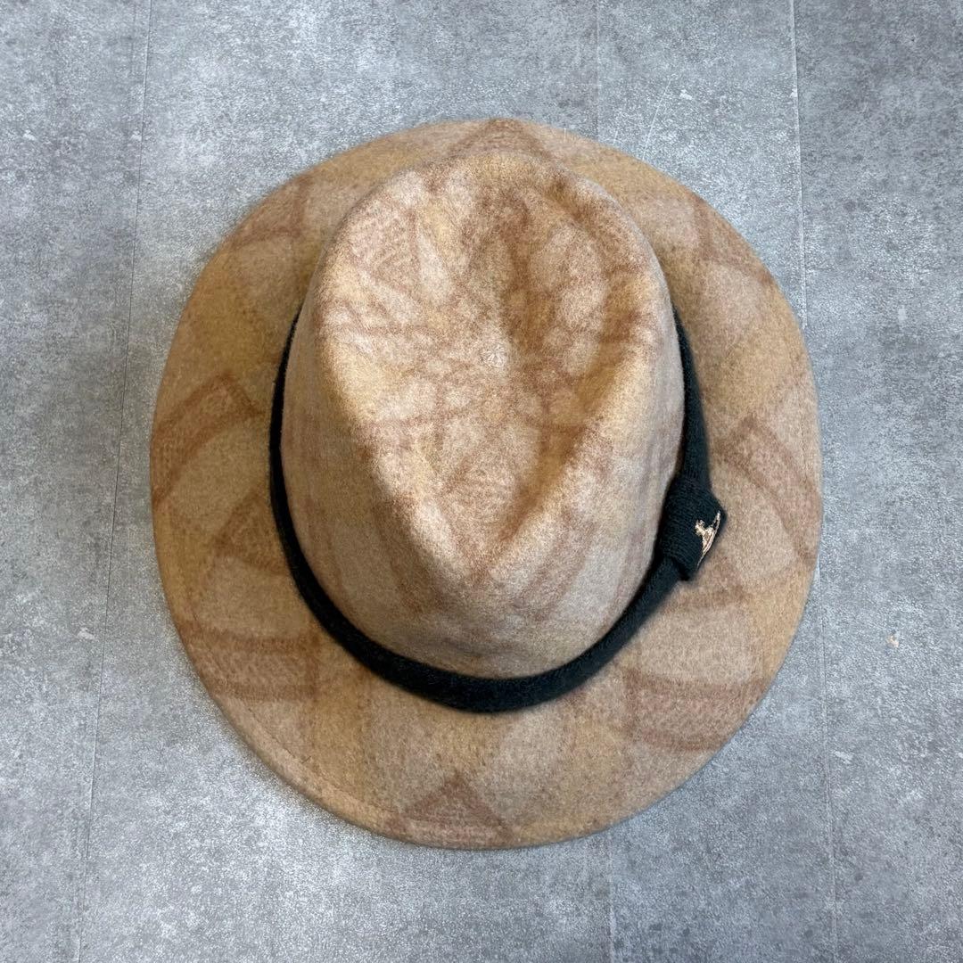 【未使用品級】ヴィヴィアンウエストウッド ウールハット ポークパイ デザイナーズ