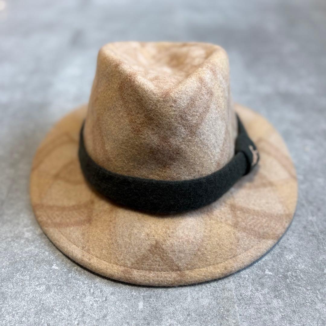 【未使用品級】ヴィヴィアンウエストウッド ウールハット ポークパイ デザイナーズ