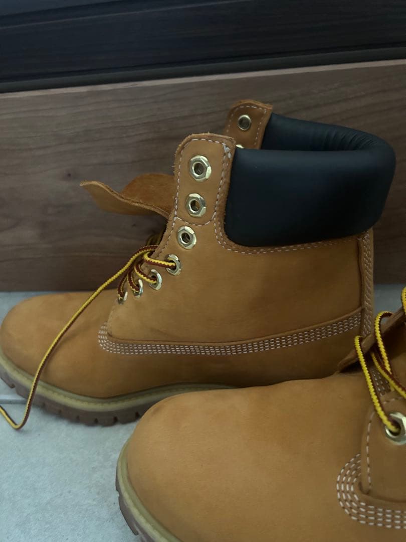 Timberland ハイカットブーツ ベージュ 7 1/2 Wサイズ