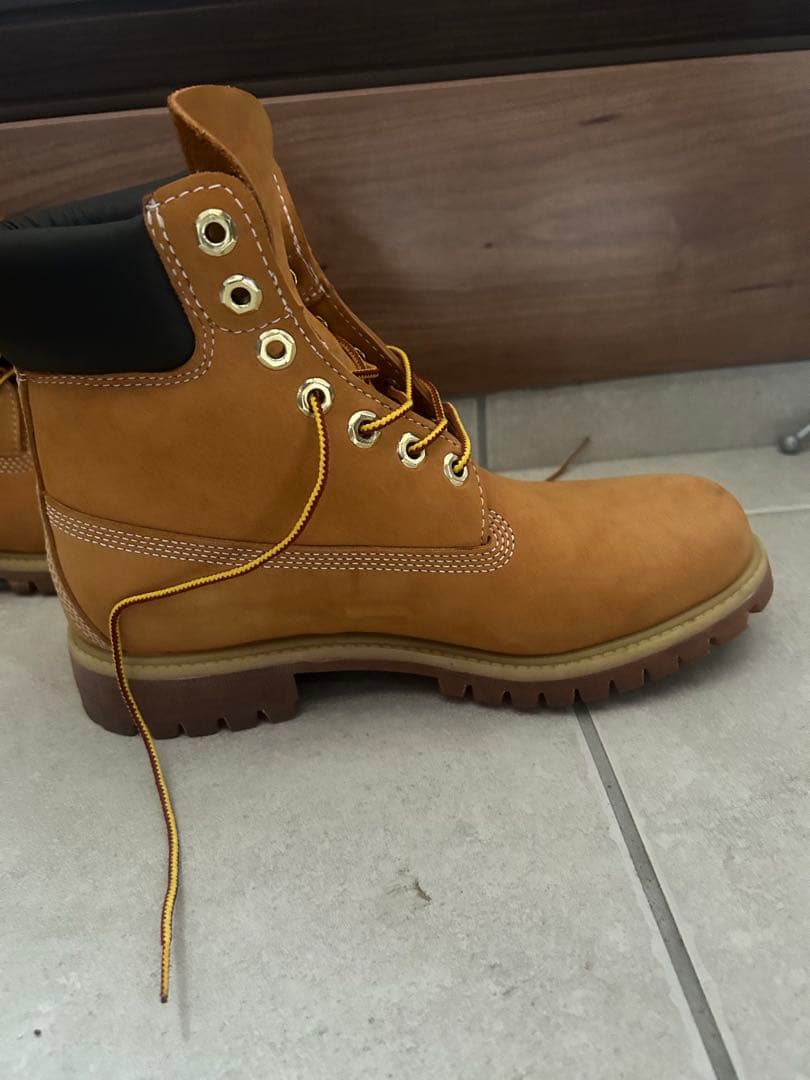 Timberland ハイカットブーツ ベージュ 7 1/2 Wサイズ