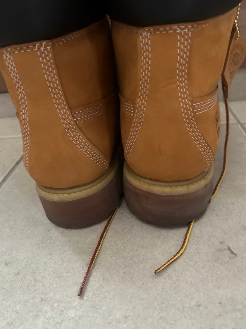 Timberland ハイカットブーツ ベージュ 7 1/2 Wサイズ