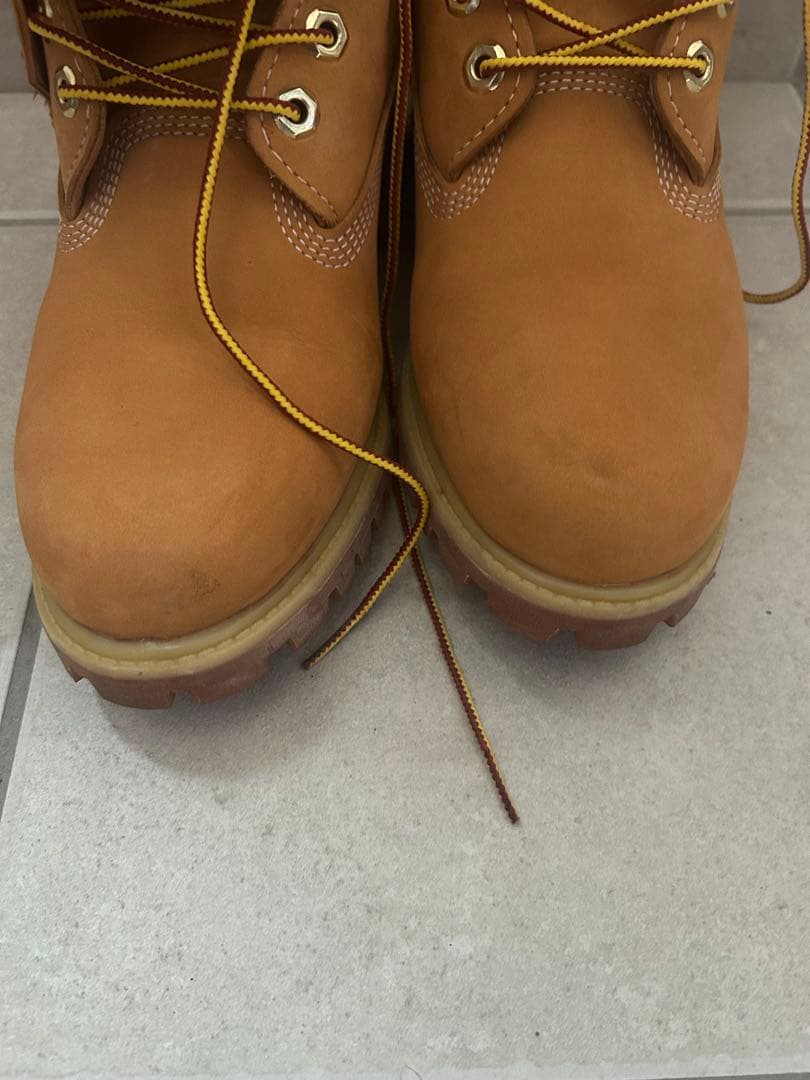 Timberland ハイカットブーツ ベージュ 7 1/2 Wサイズ