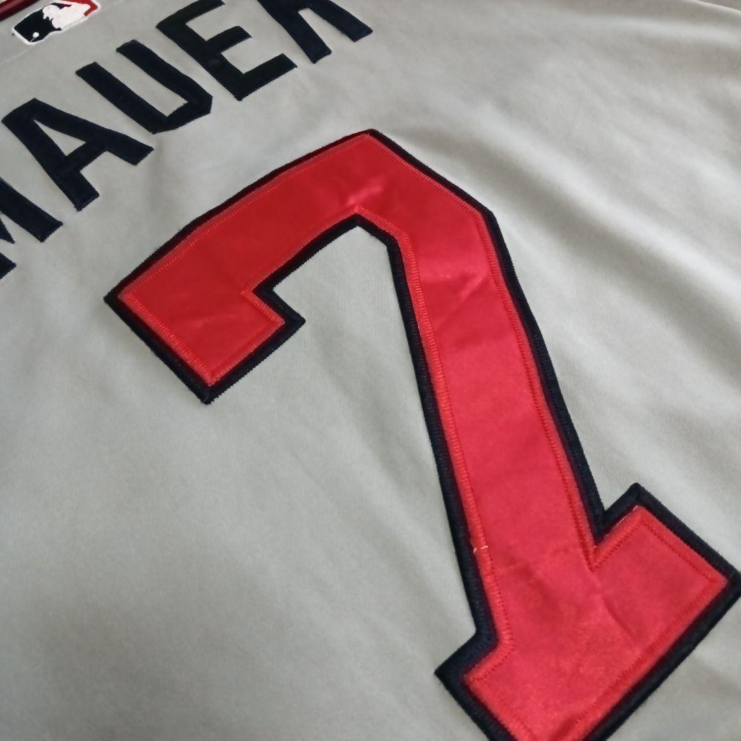 【永久欠番 オーセンティック】 ツインズ ジョー マウアー ユニフォーム【50】