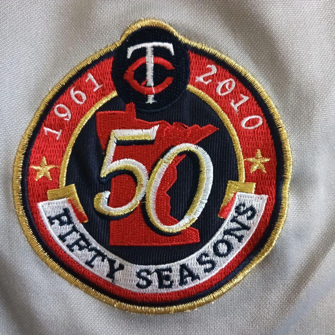 【永久欠番 オーセンティック】 ツインズ ジョー マウアー ユニフォーム【50】