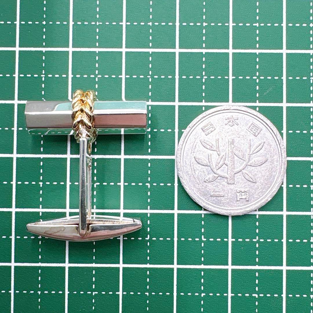極美品 オールドティファニー カフス カフリンクス コンビ シルバー925