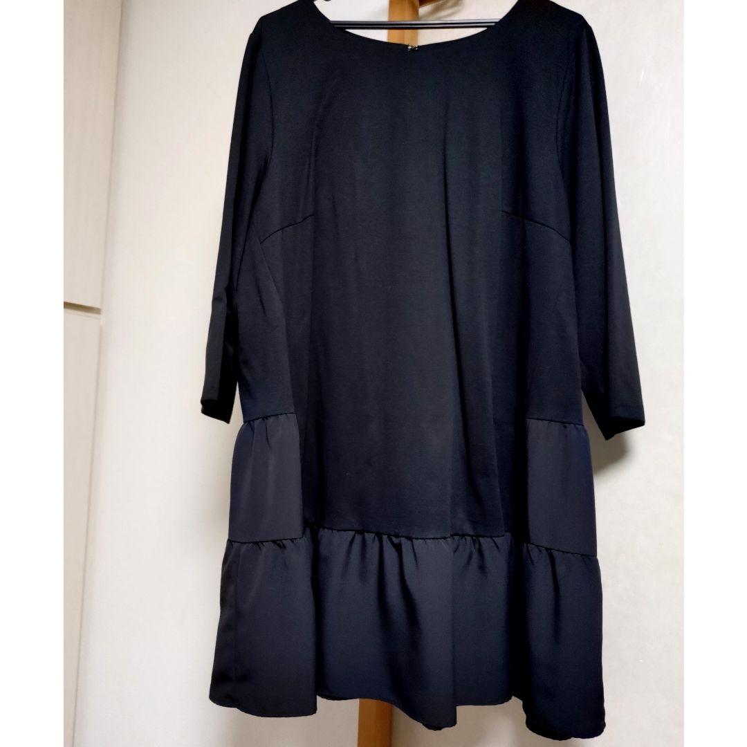 ★新品未使用★ローズティアラ 大きいサイズ チュニック 黒 50