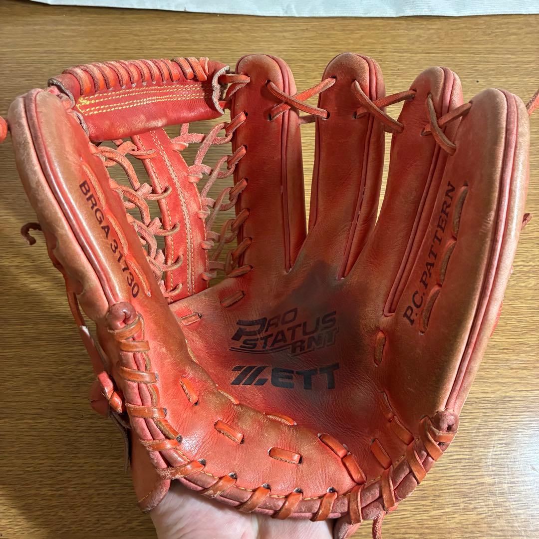 ZETT プロステイタス 一般軟式 グローブ グラブ オールラウンド 美品