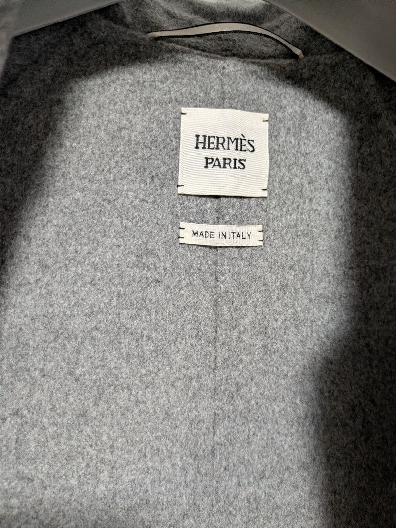 HERMES　カシミヤ　ショートコート