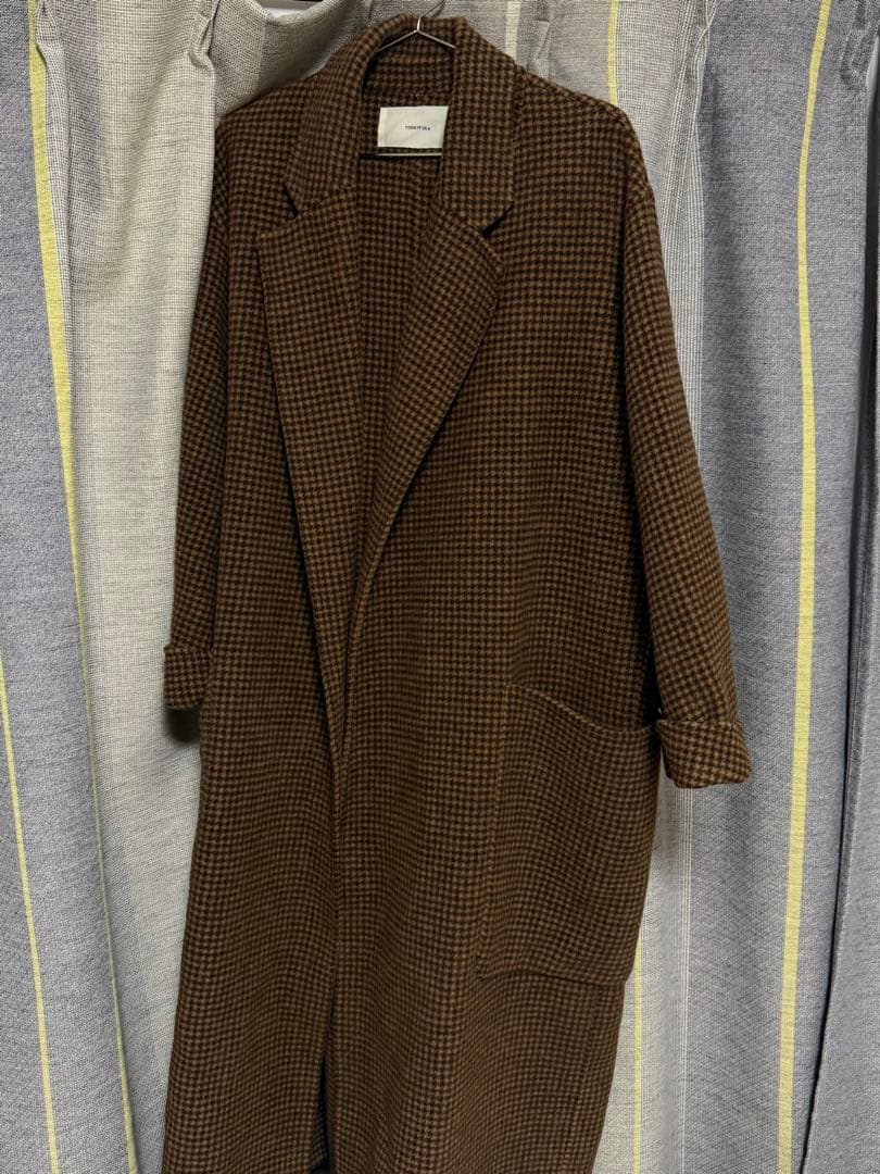 お*め様 TODAYFUL\"Over Check Coat\"オーバーチェックコー