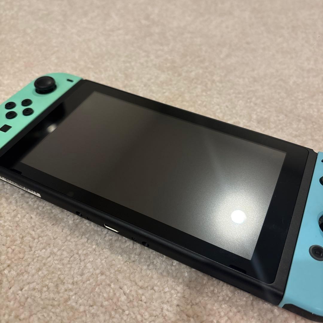 Nintendo Switch あつまれどうぶつの森セット(箱無し・ソフト無し)