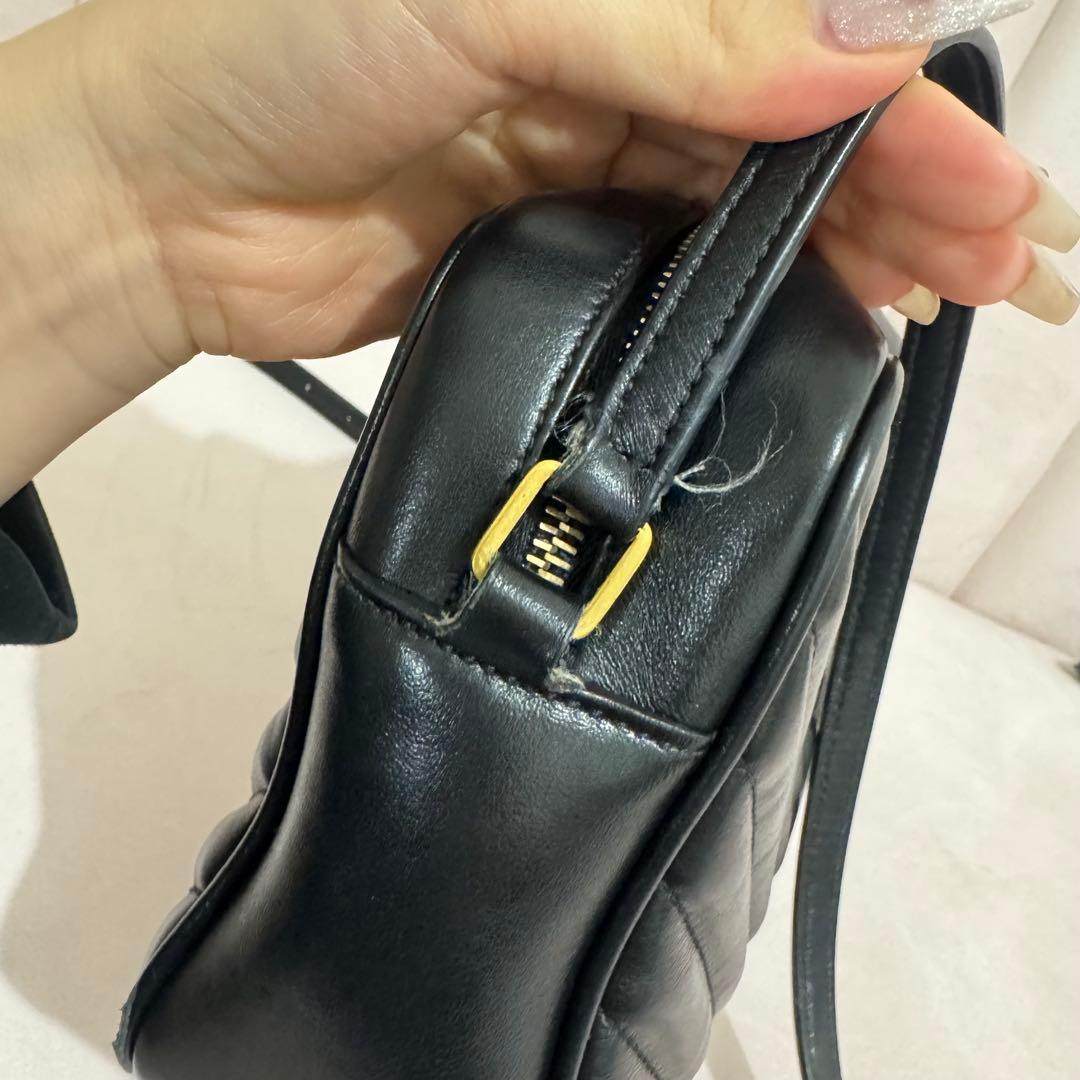 SAINT LAURENT ブラック ショルダーバッグ