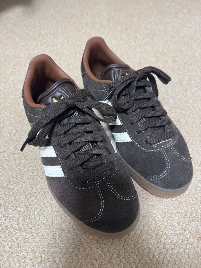 adidas Gazelle golf ブラウン スニーカー