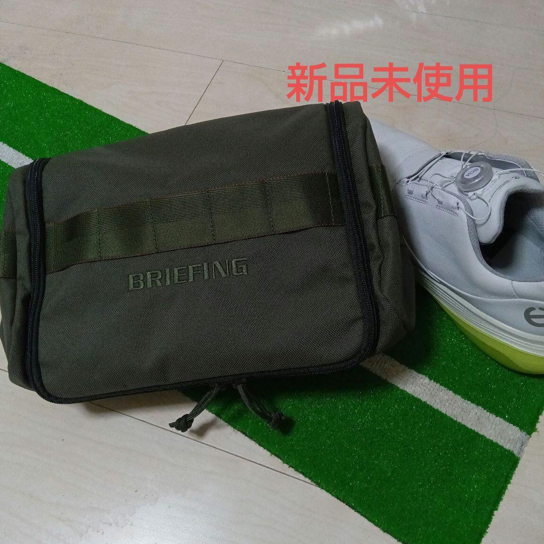 ブリーフィングゴルフ　新品未使用　ゴルフシューズケース　レンジャーグリーン