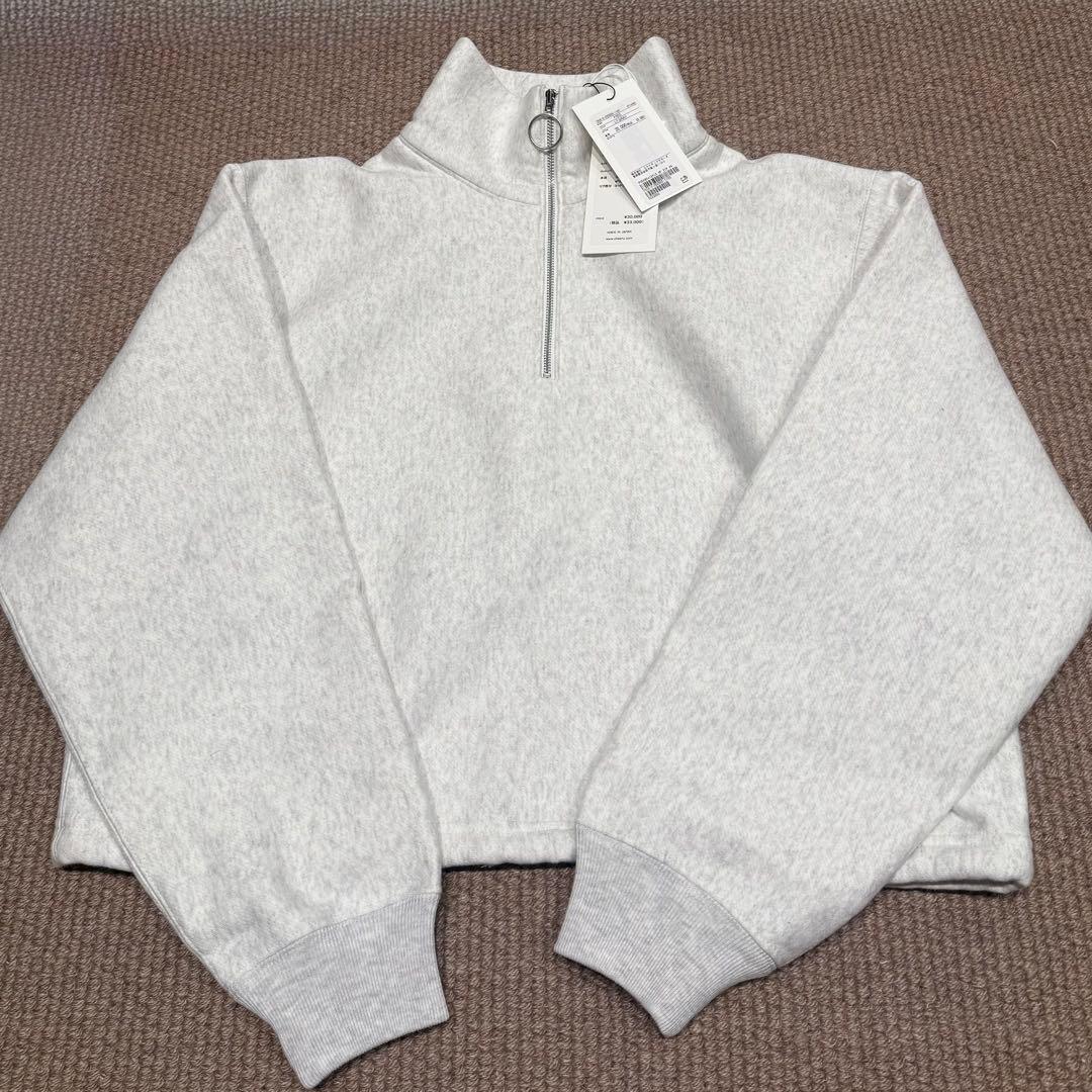 【新品】PHEENY フリース ハーフジップ プルオーバー