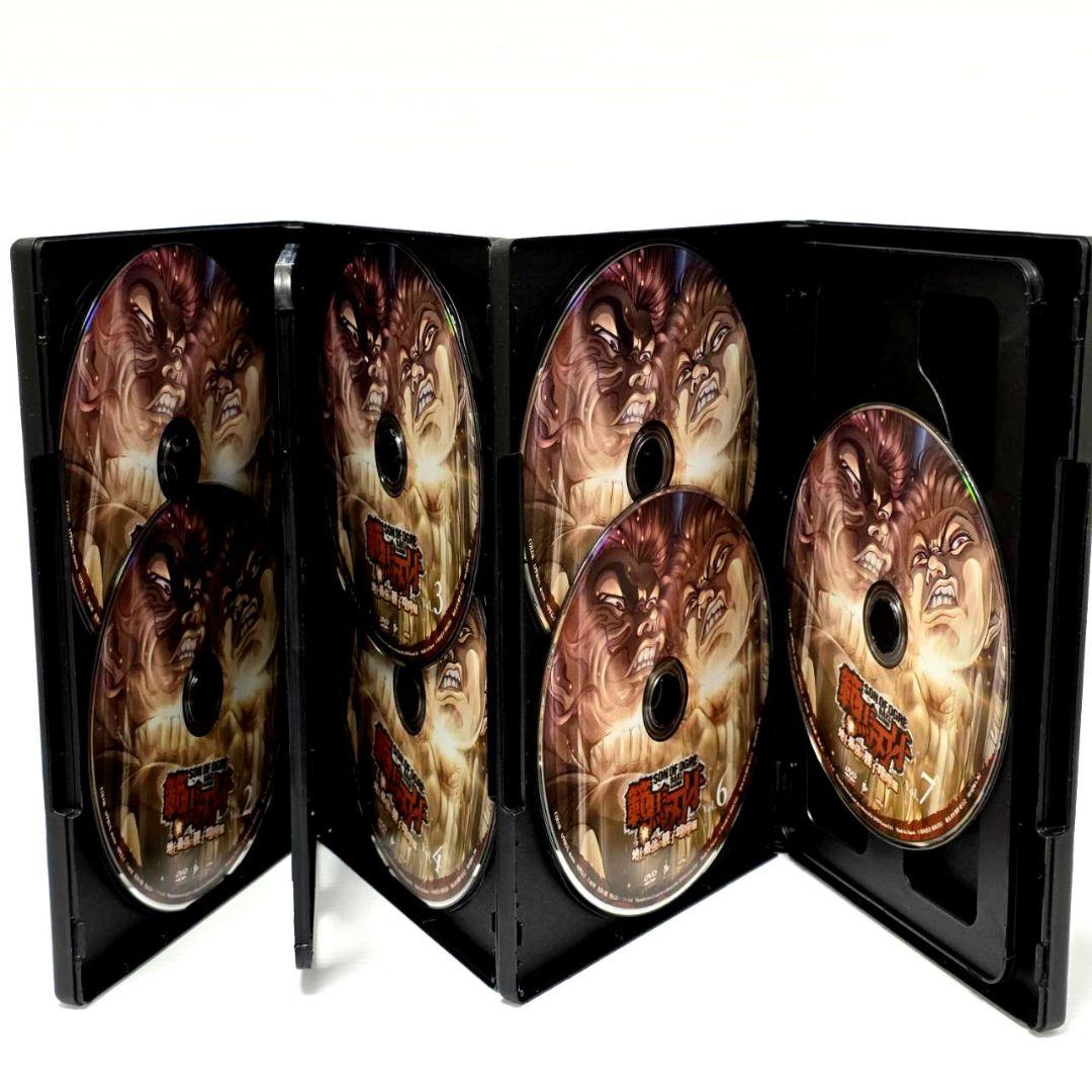 【新品ケース収納】範馬刃牙　地上最強の親子喧嘩編　　レンタルDVD　全7巻