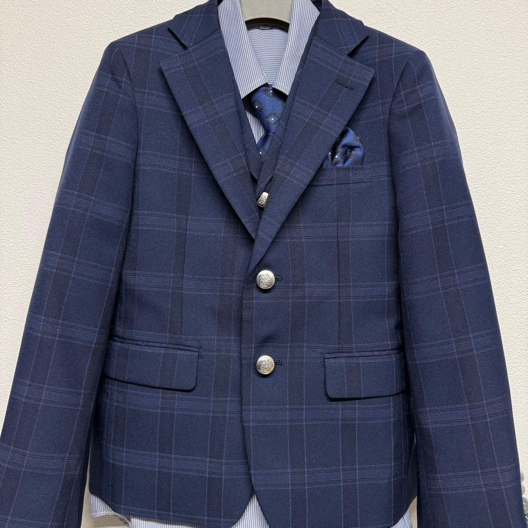 ワンダーファクトリー　卒園入学式　フォーマルセット　130 【匿名配送】