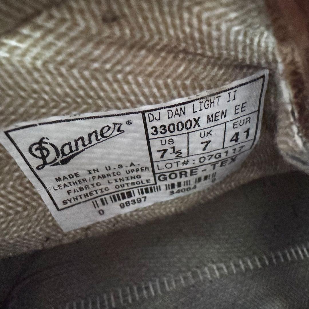 DANNER ダナー Light II ビブラム スエード ブーツ 25.5
