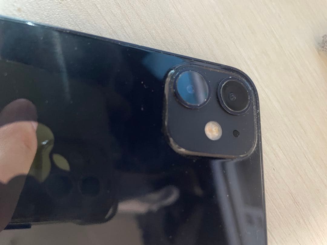 iPhone 12mini バッテリー最大容量87% 画面ひびあり