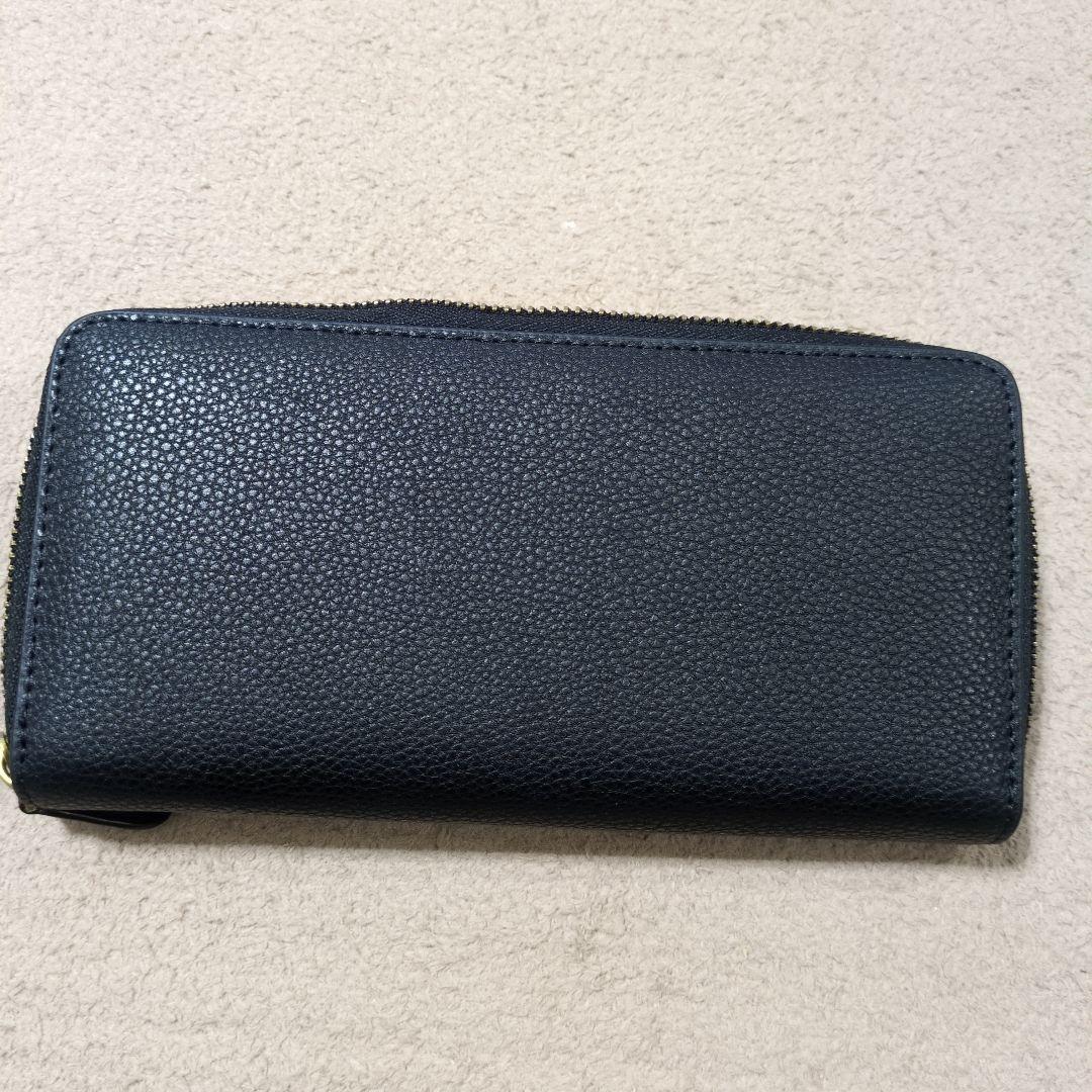 COACH長財布ラウンドファスナーロング ブラック 黒 レディース メンズ