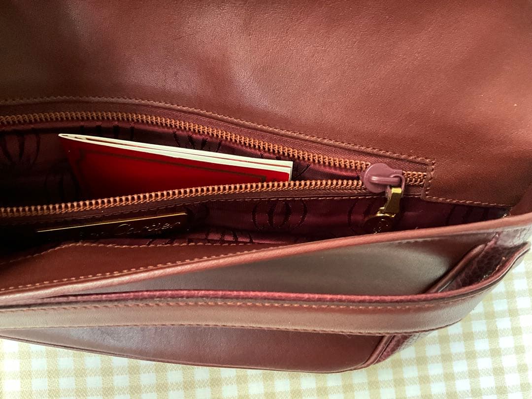 ⭐️美品⭐️カルティエ マストライン ボルドー クラッチバッグ ⭐️セカンドバッグ