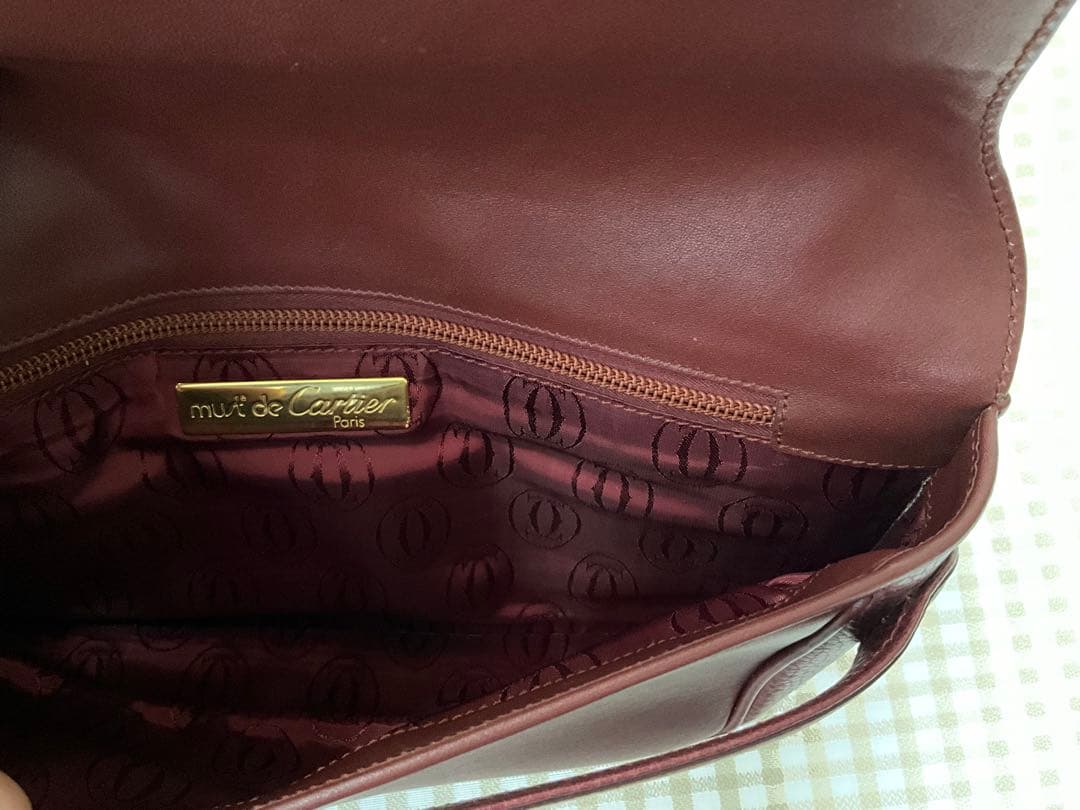 ⭐️美品⭐️カルティエ マストライン ボルドー クラッチバッグ ⭐️セカンドバッグ