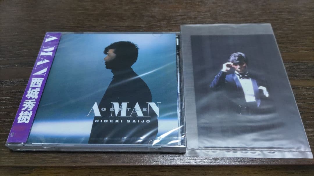 新品 西城秀樹 GENTLE・A MAN CD+特典生写真付き！！