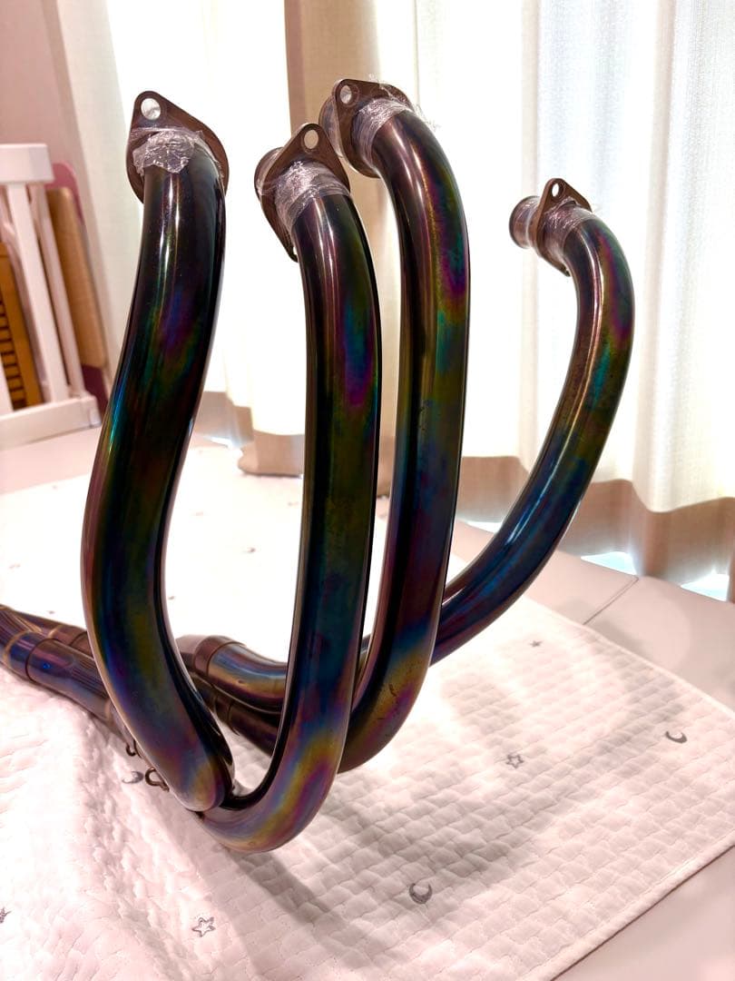 ゼファー750 チタン フルエキゾースト セミオーダー マフラー Kファクトリー