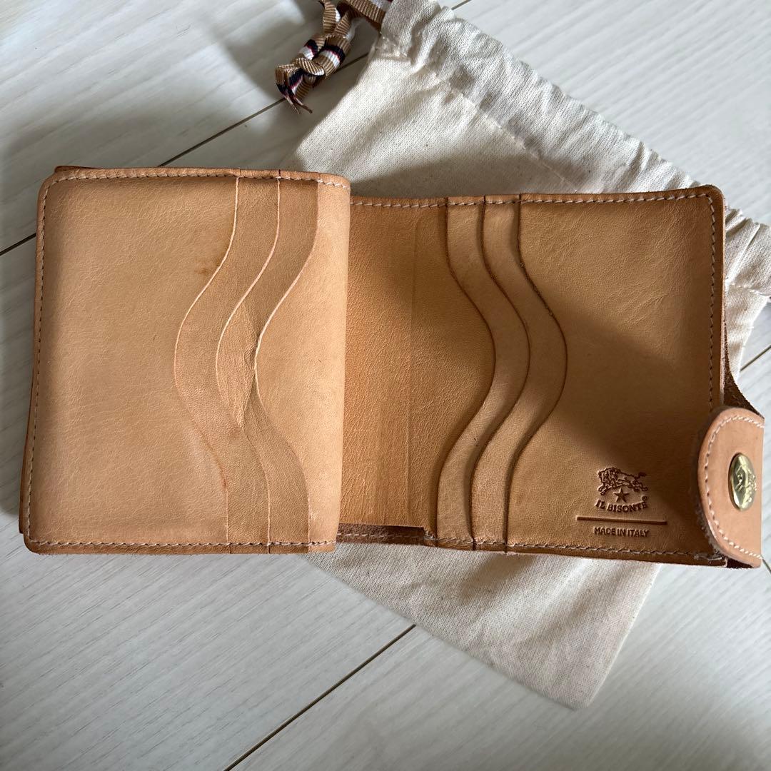 IL BISONTE イルビゾンテ二つ折り財布