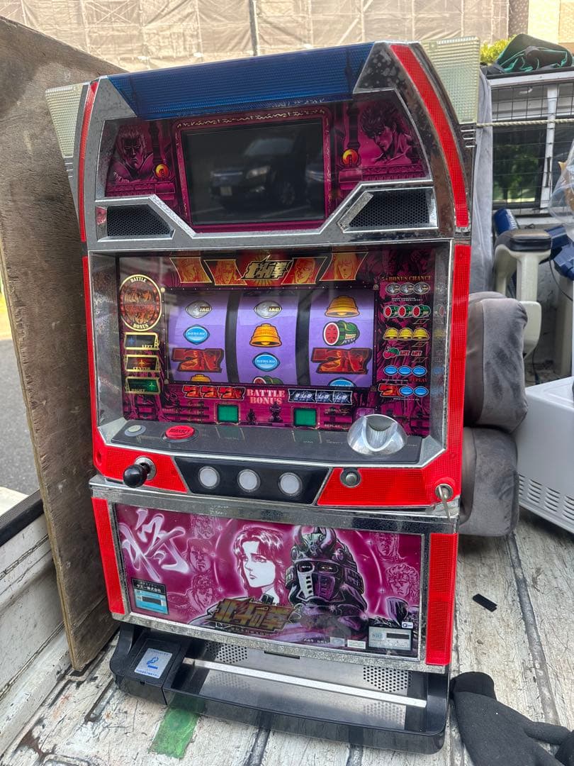 パチスロ実機！北斗の拳！稼働品・１００Ｖ