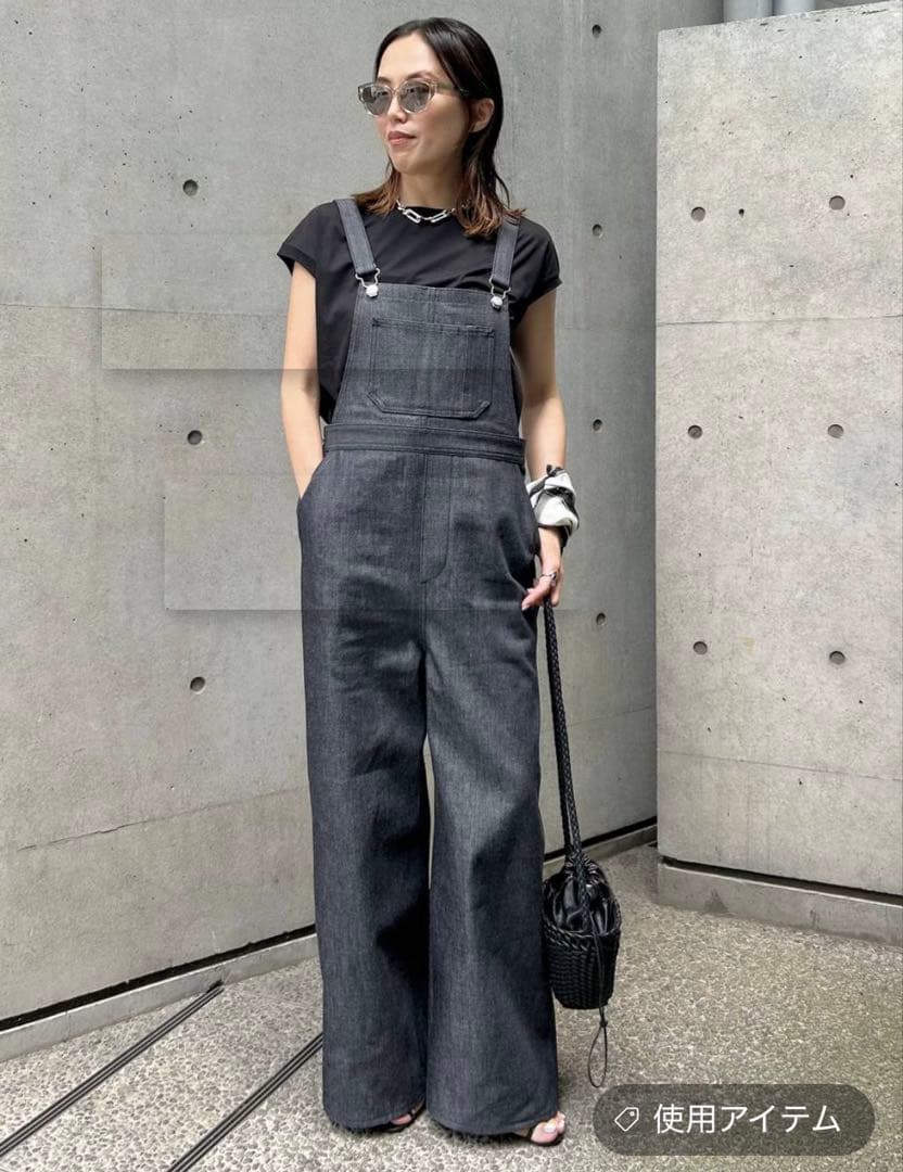 カオス　chaos WHY NOT NOW サルーンオーバーオール　36 未使用