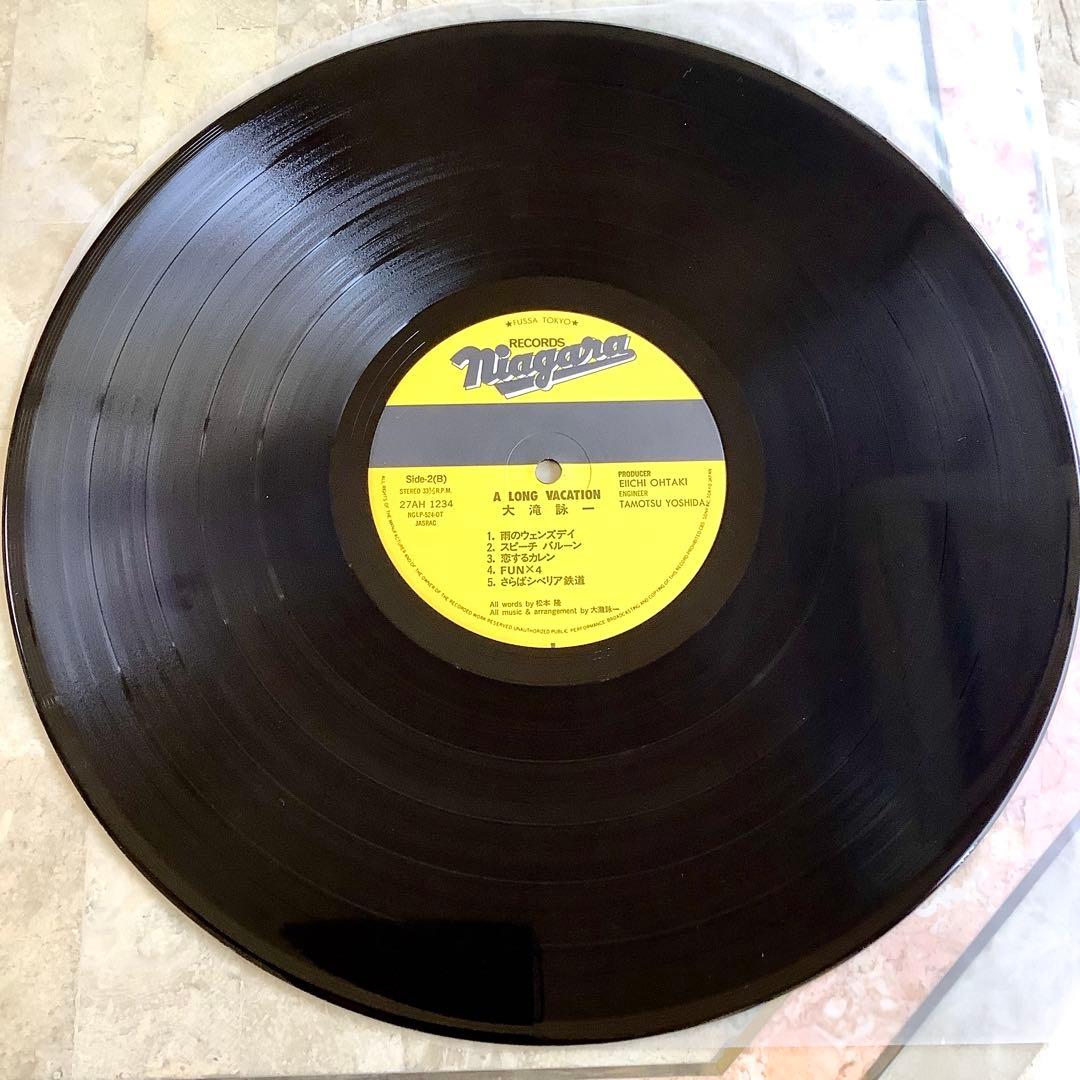 レア! シュリンク付! 新品同様! 大瀧詠一 表記初版盤! 1981年 ロンバケ