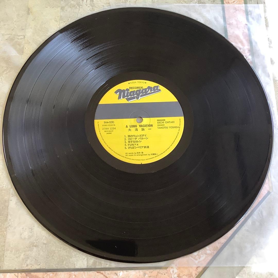 レア! シュリンク付! 新品同様! 大瀧詠一 表記初版盤! 1981年 ロンバケ